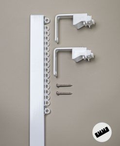 Alex curtain rail, complete, made-to-measure