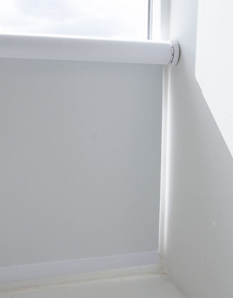 Hasta Tension friction-mounted roller blind blackout
