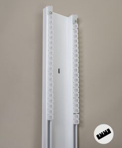 Double curtain rail, made-to-measure