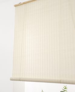 Roll-up blind OSLO, off-white