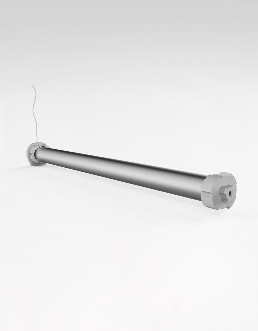 Electric motor for roller blind 28 or 38 mm, 12 V - hastahome.com